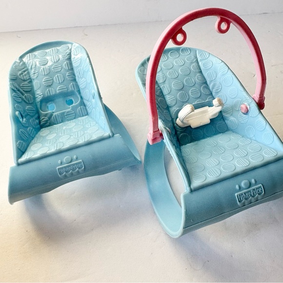 Vintage Fisher Price Loving Family Misc Dollhouse Furniture Lot - Picture 9 of 9